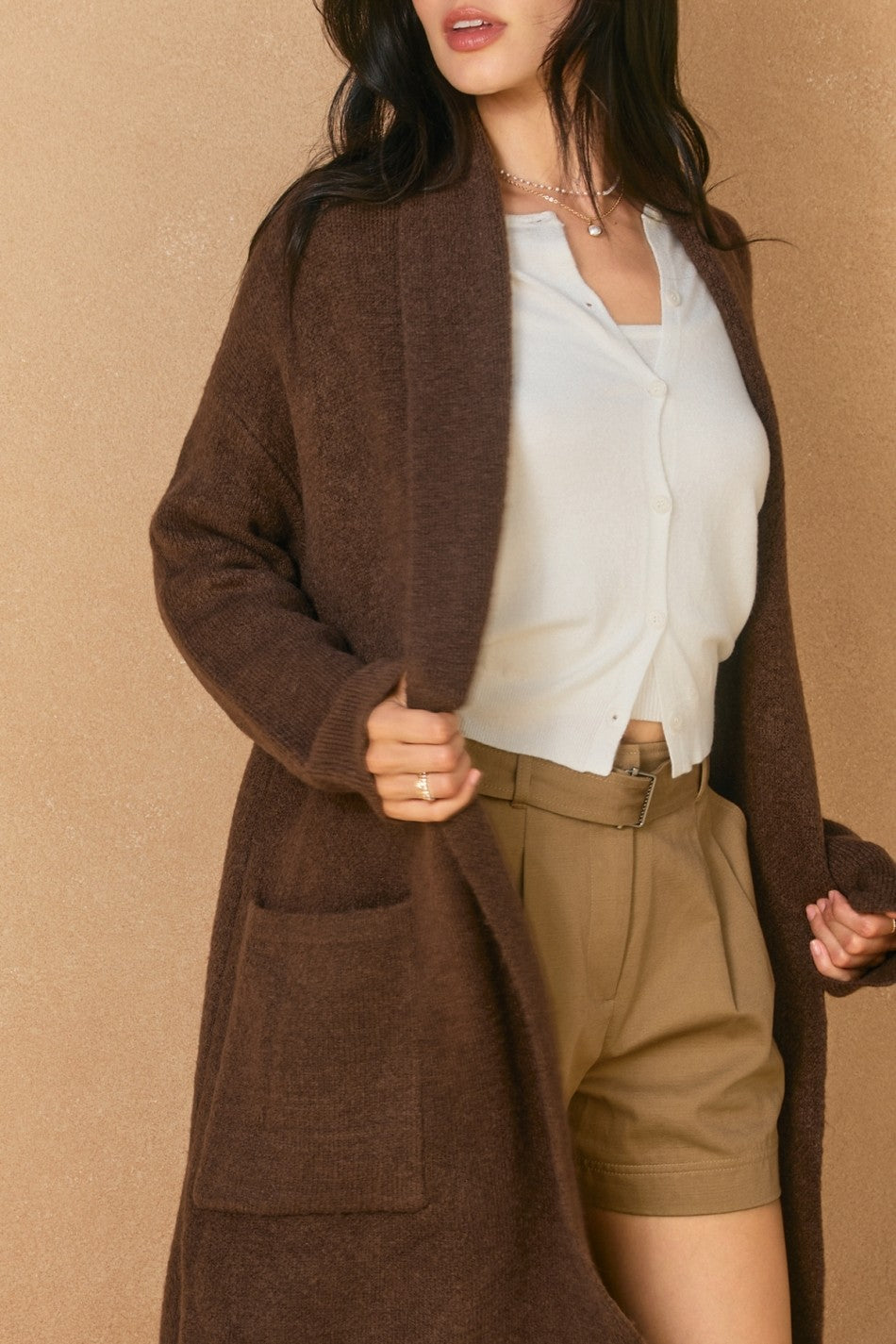 Gabriella Cozy Long Cardigan