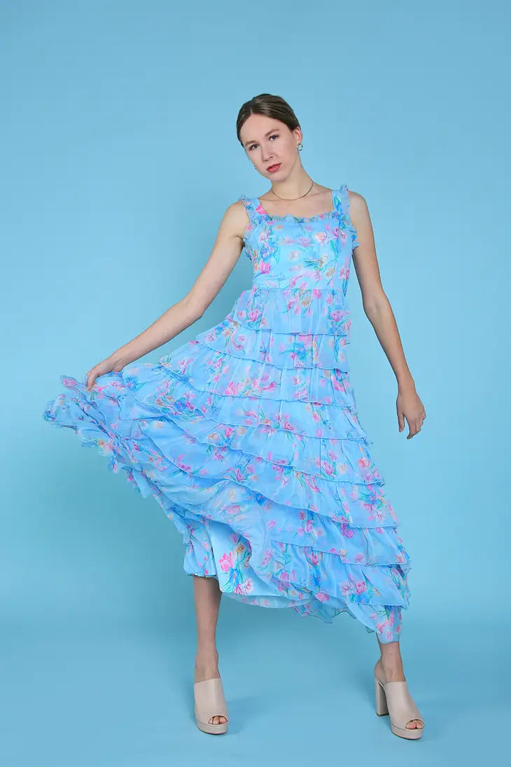 lily midi dress Lily Floral Midi Dress – Leera Boutique