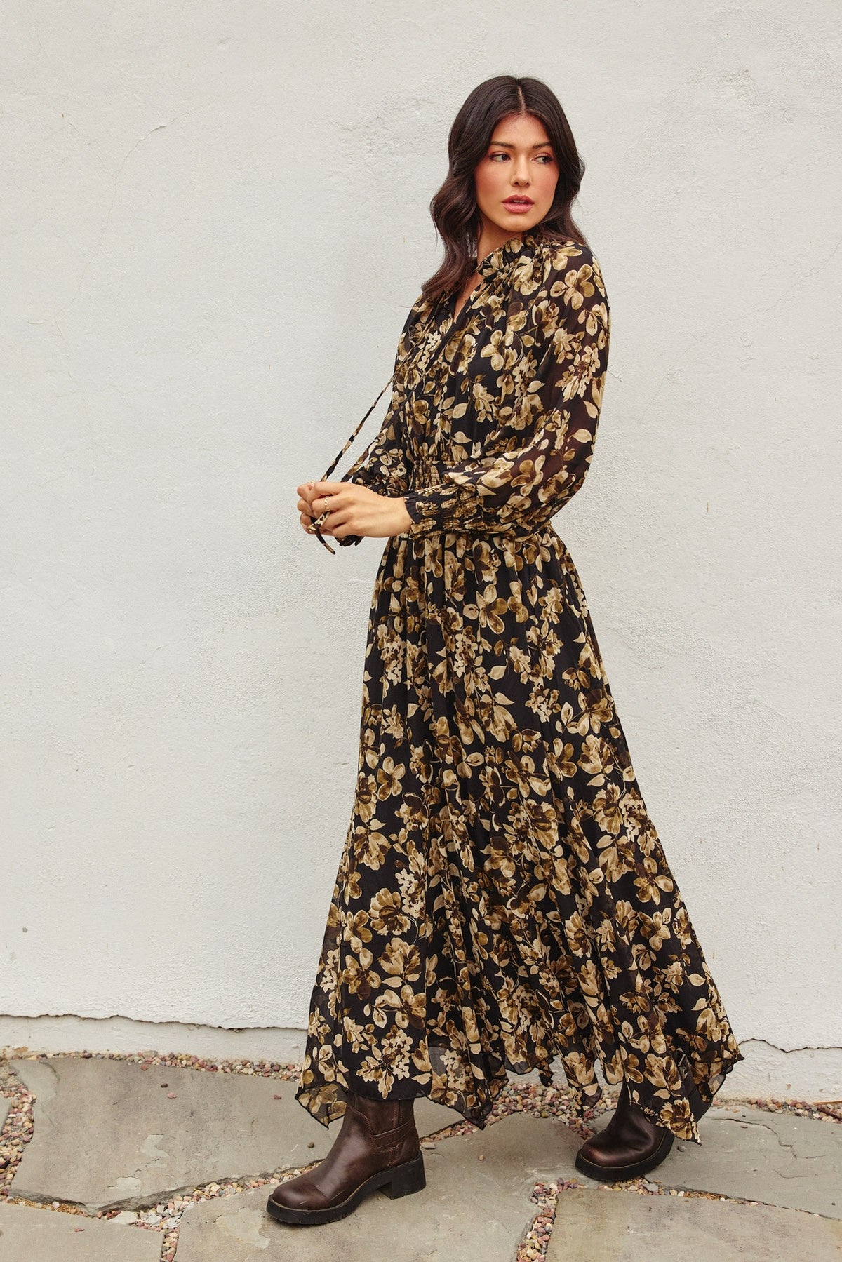 Emily Floral Maxi Dress