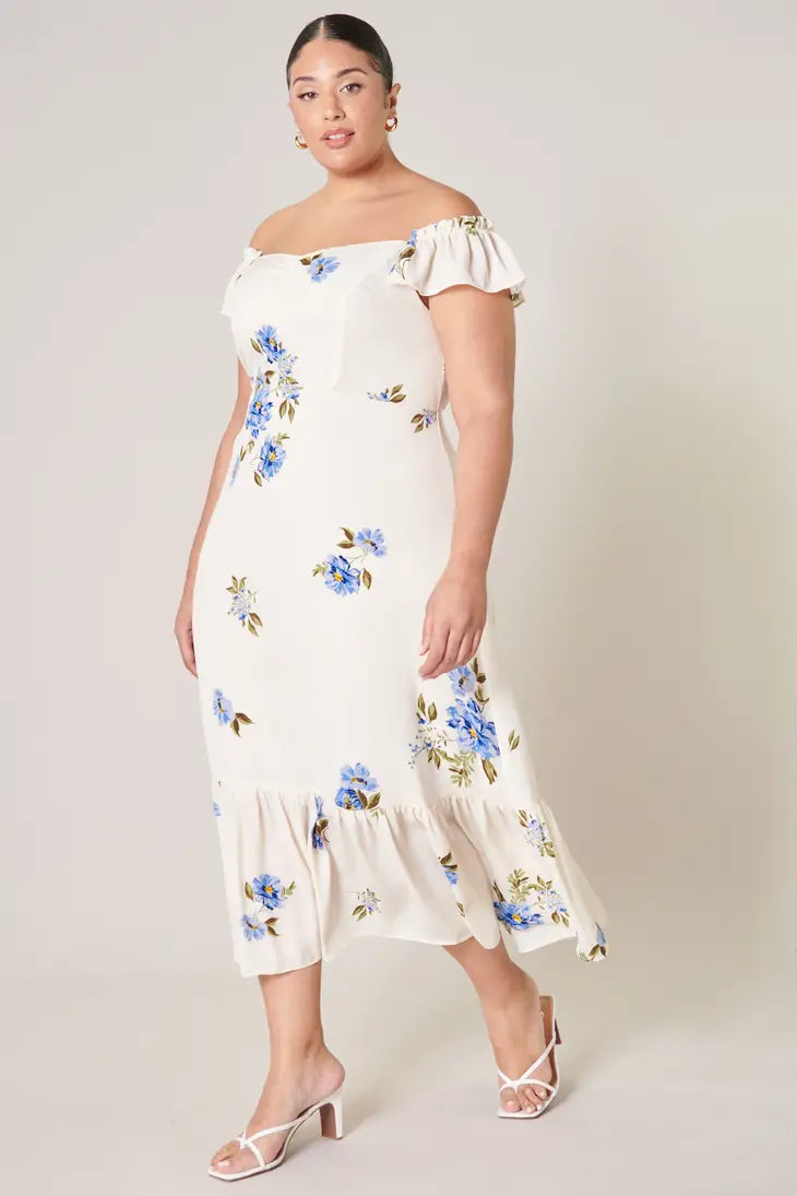 Hadley Midi Dress - Curve