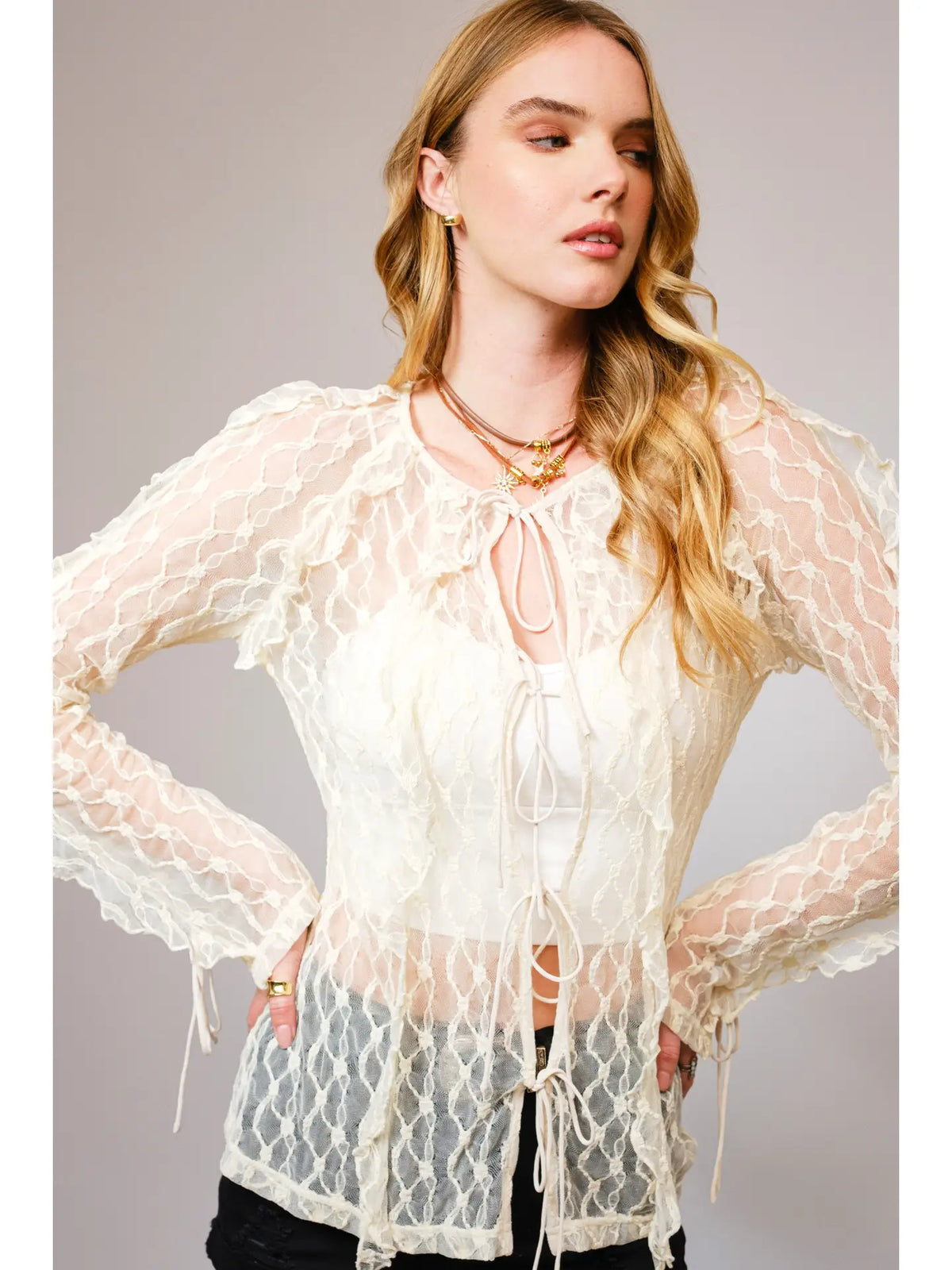 Cheyenne Lace Blouse