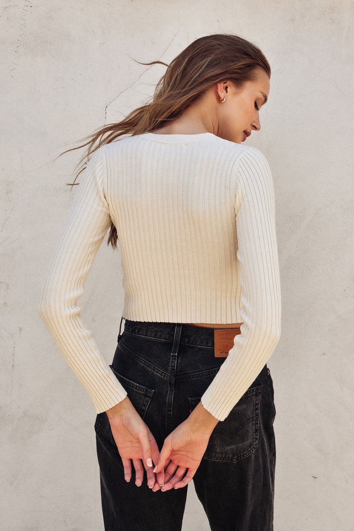 Amy Lightweight Cropped Sweater