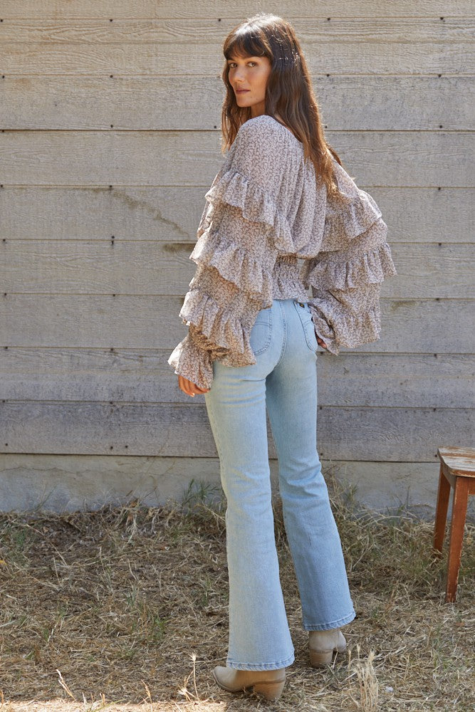 Romina Ruffle Top