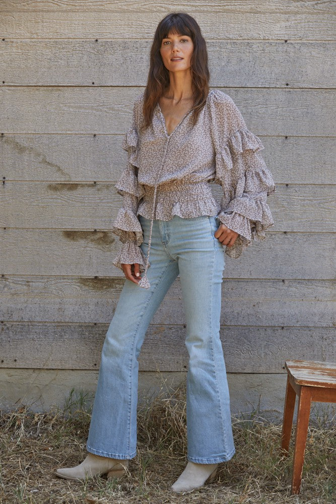 Romina Ruffle Top