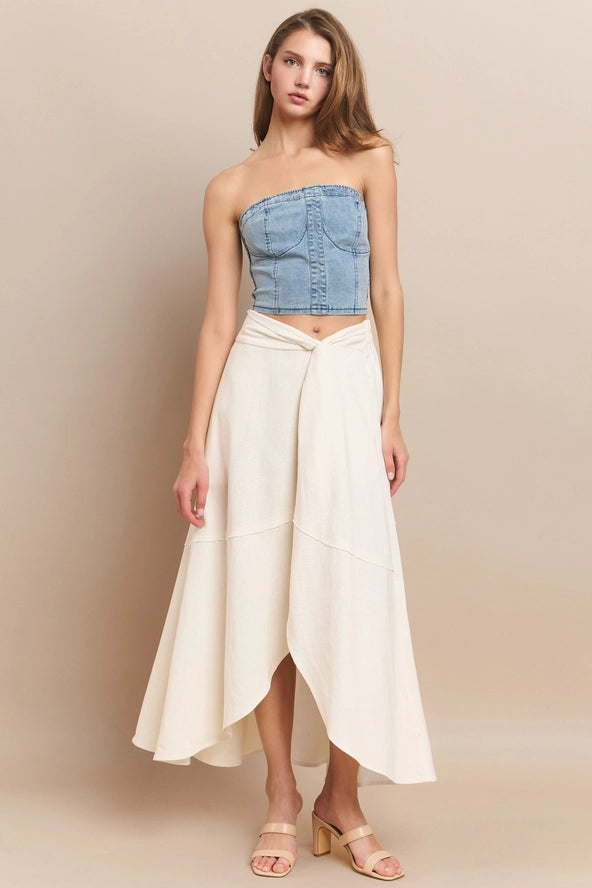 Veronica Wrap Maxi Skirt