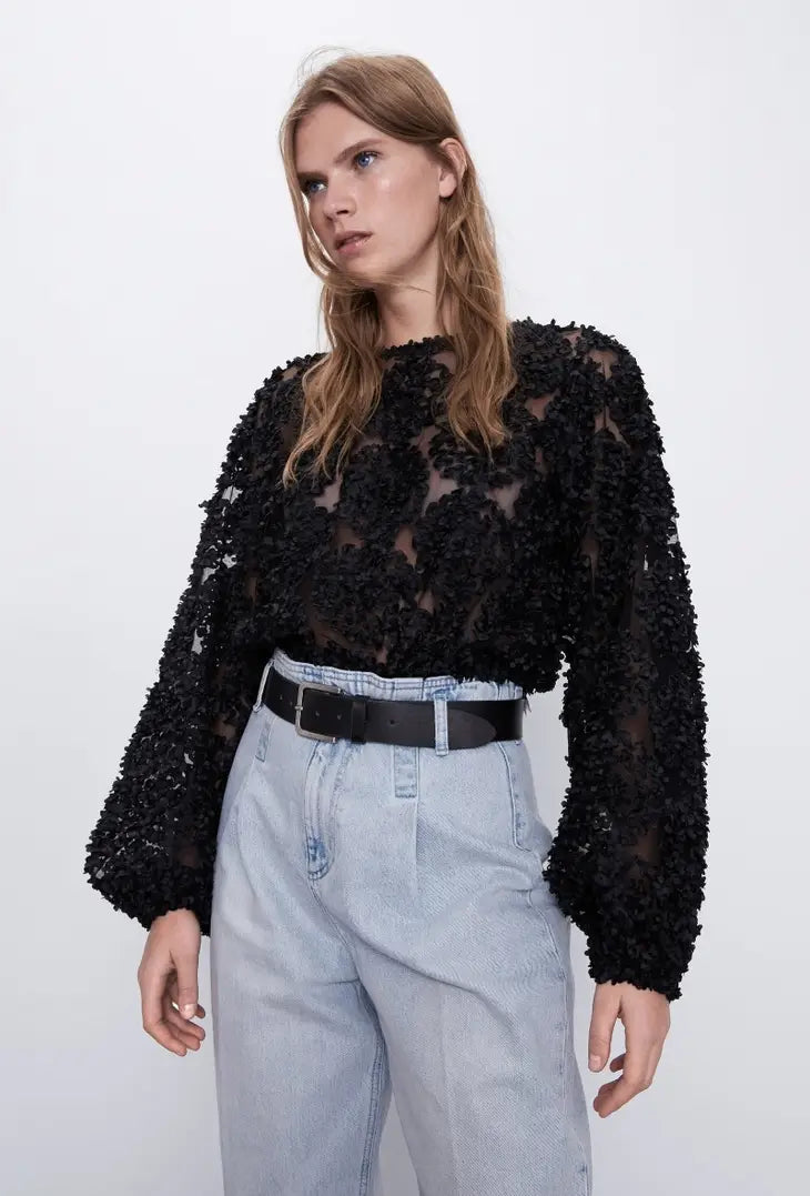 Rosette Blouse