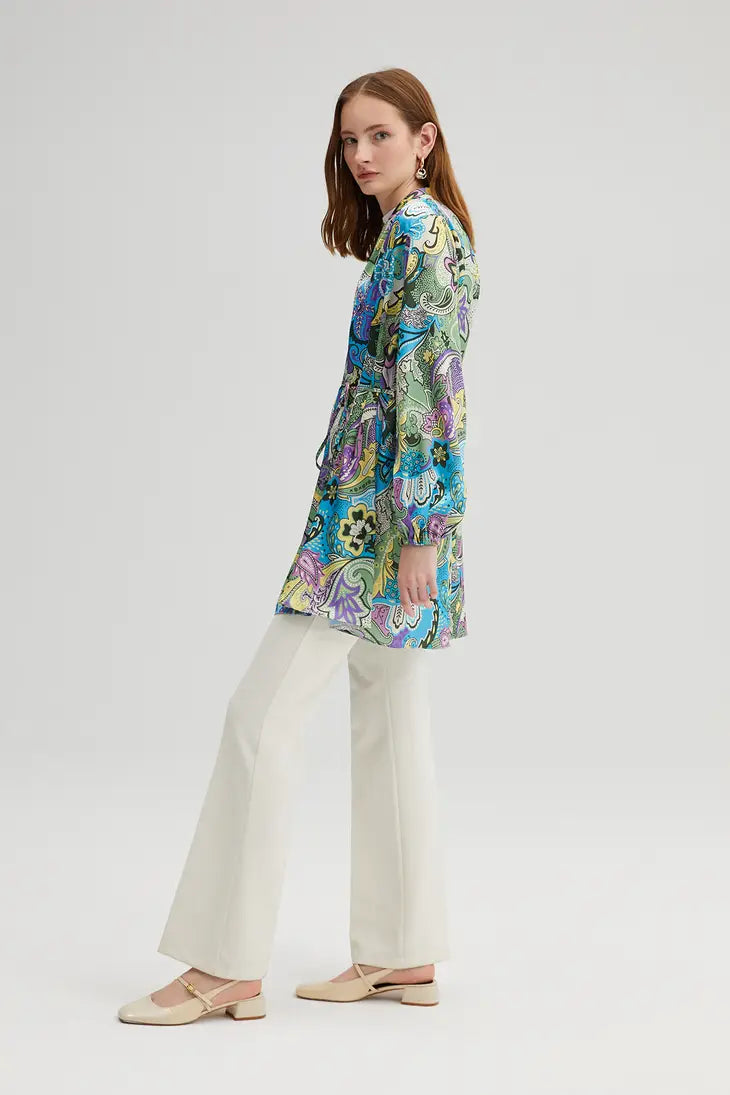 Floral Kimono Shirt