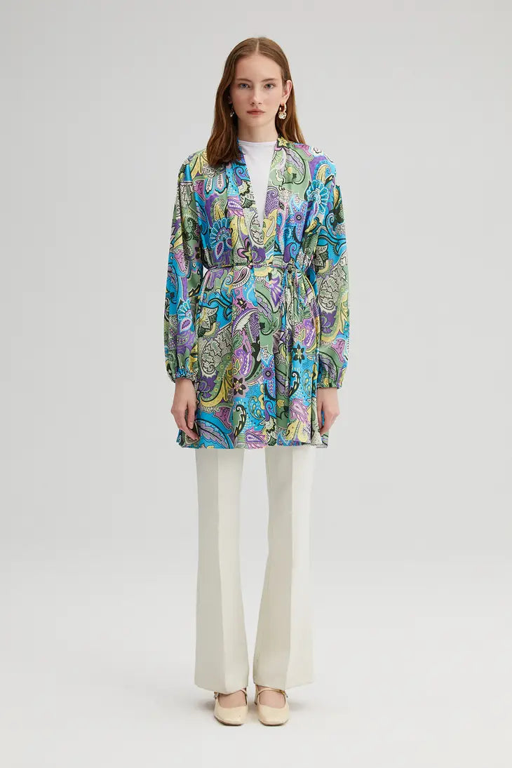 Floral Kimono Shirt