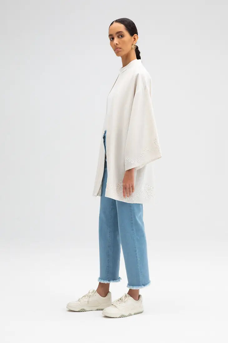 Embroidered Kimono