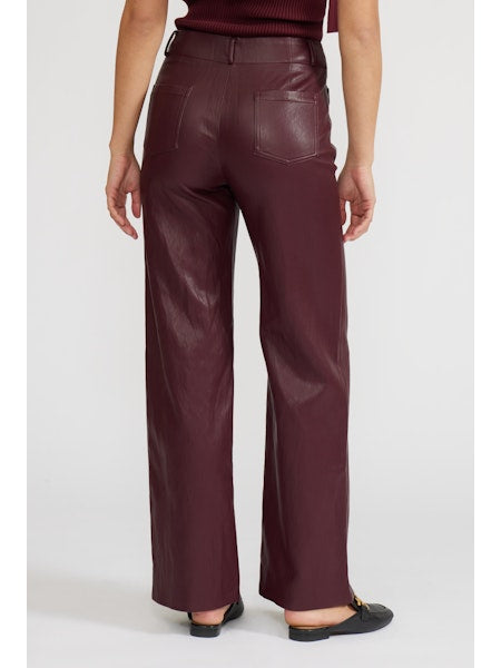 Reeve Faux Leather Pant