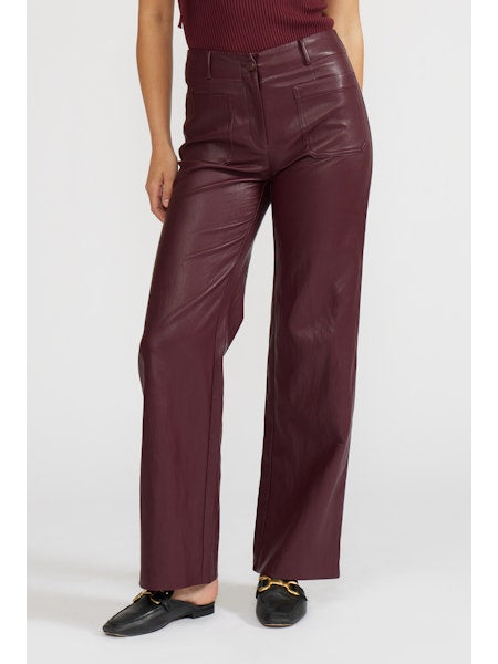 Reeve Faux Leather Pant