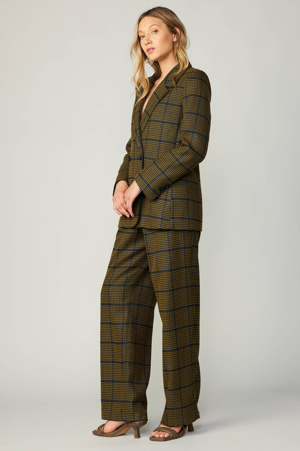 Checkered Blazer