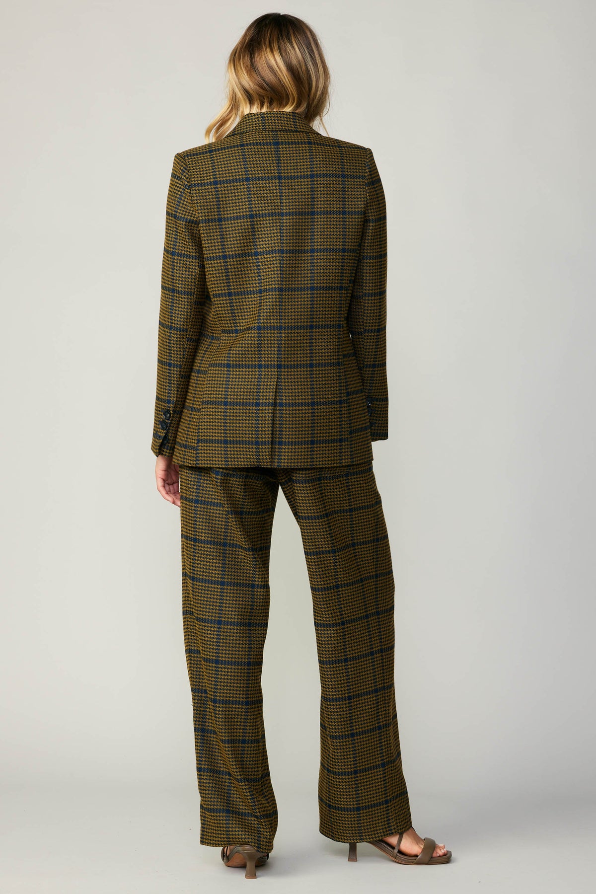Checkered Blazer
