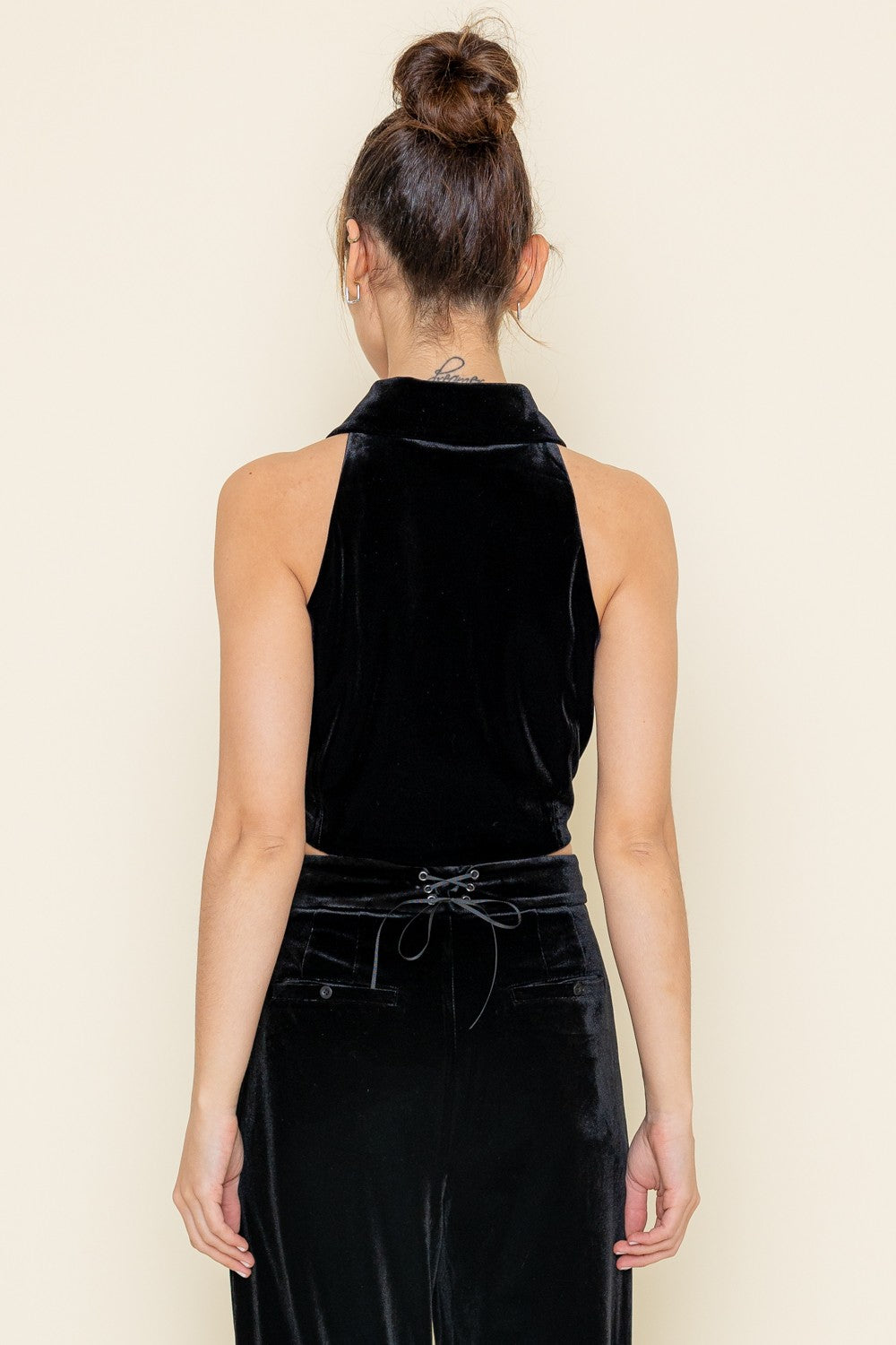 Athena Velvet Vest