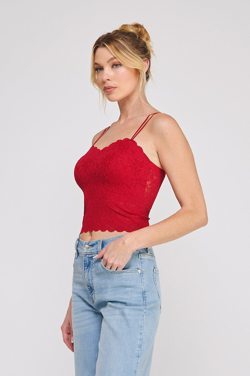 Rose Lace Bralette