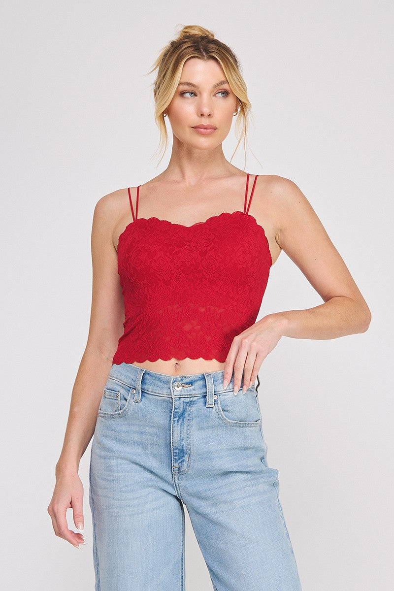 Rose Lace Bralette