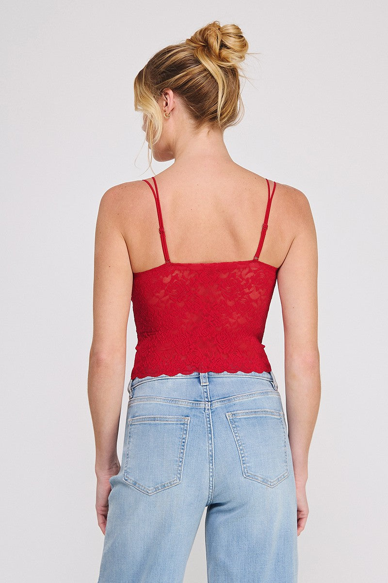 Rose Lace Bralette