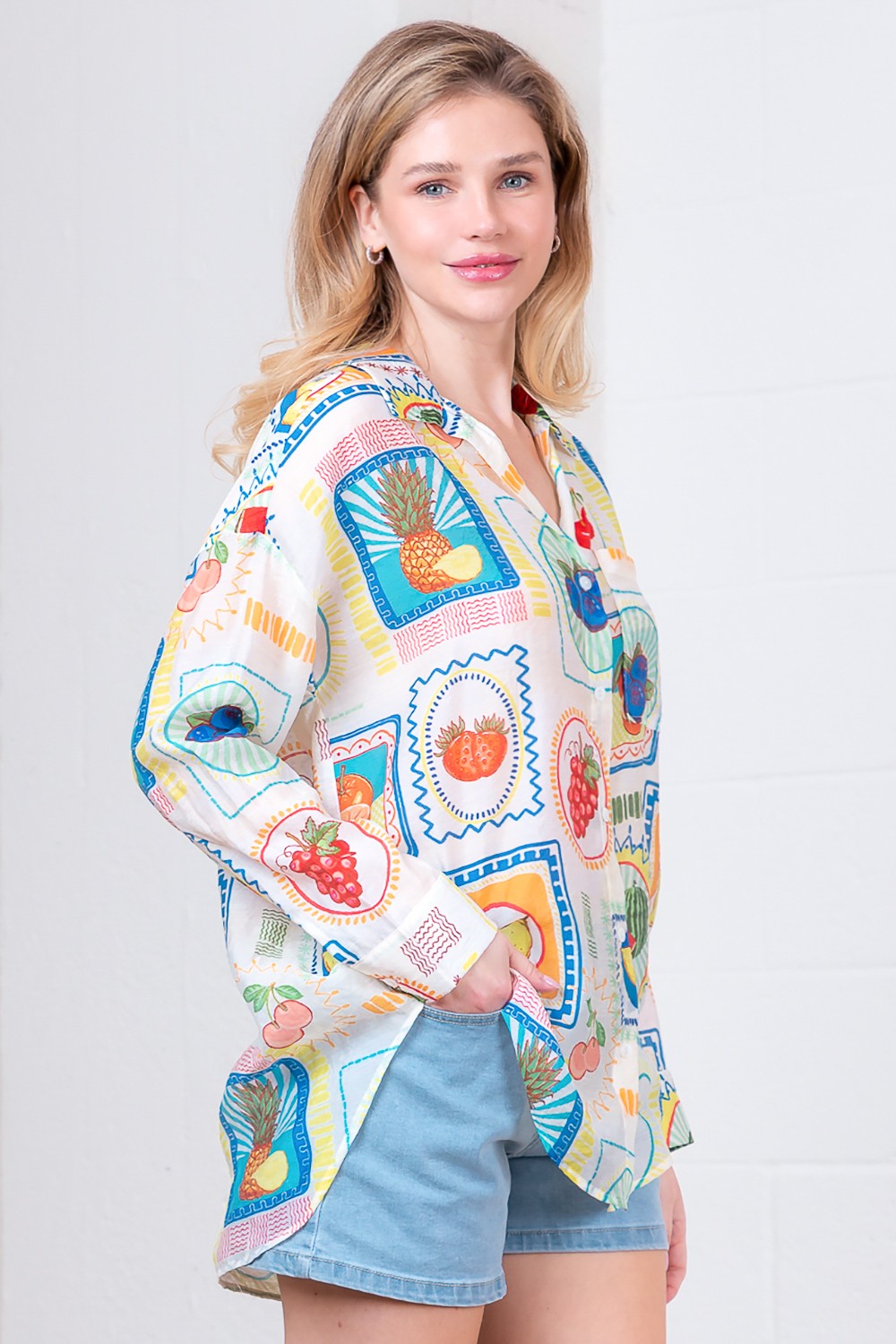 Clementine Oversized Shirt