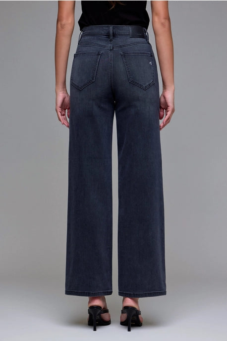 Logan Black High Rise Dad Jeans