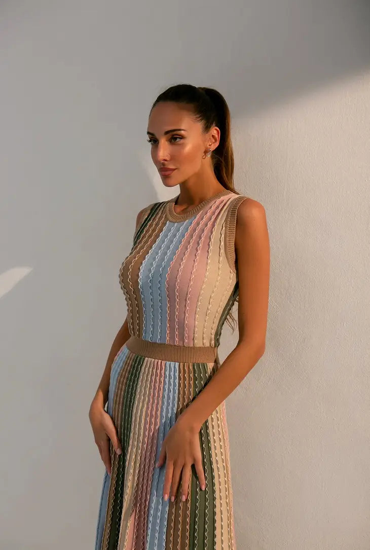 Estel Colorblock Dress