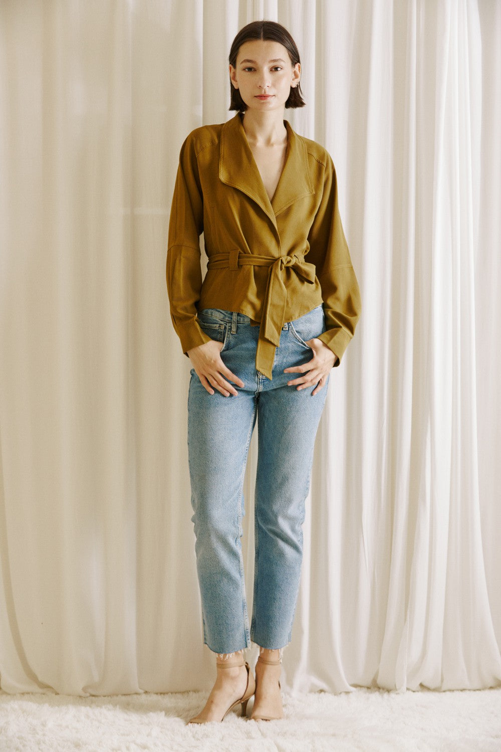 Ariel Light Weight Wrap Jacket