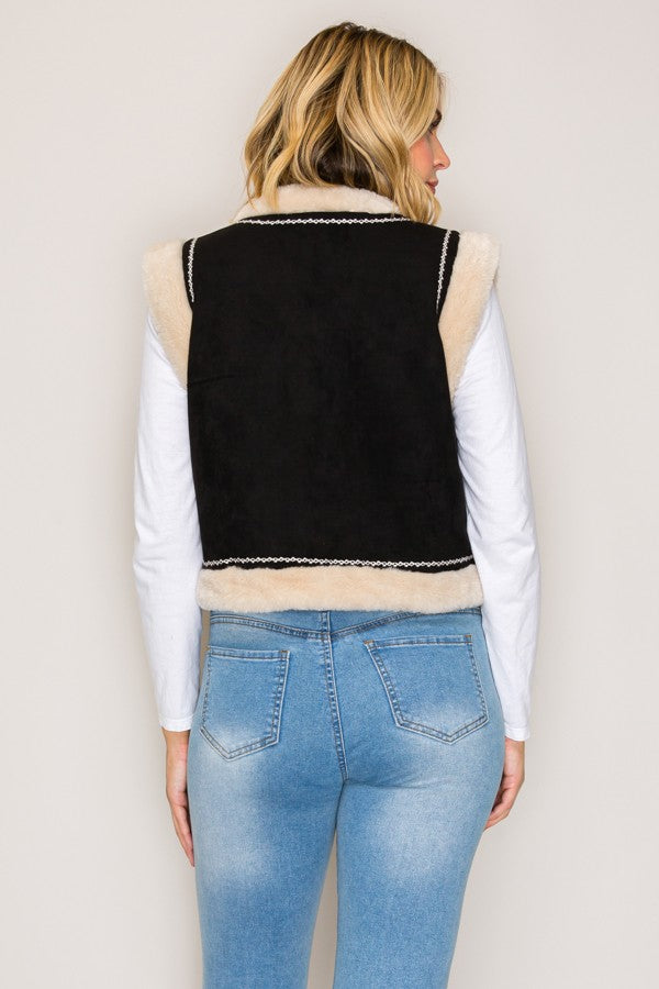 Lindsay Embroidered Vest