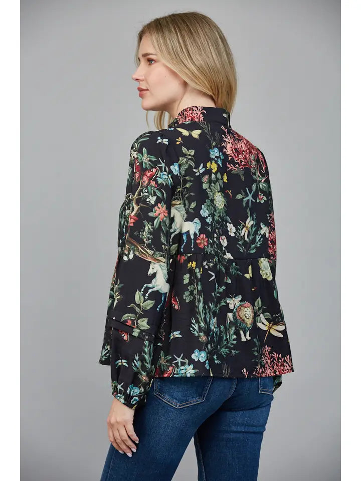 Savannah Floral Blouse