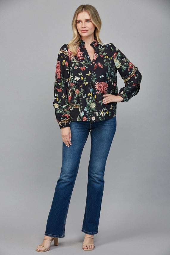 Savannah Floral Blouse