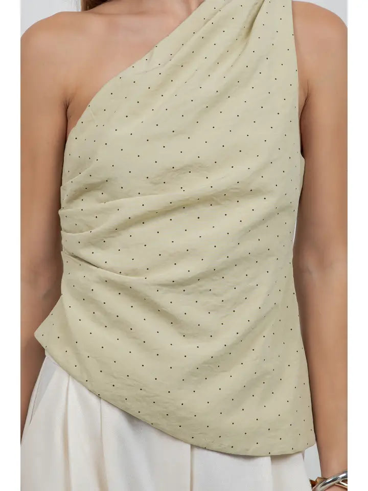 Phoebe Asymmetrical One Shoulder Top