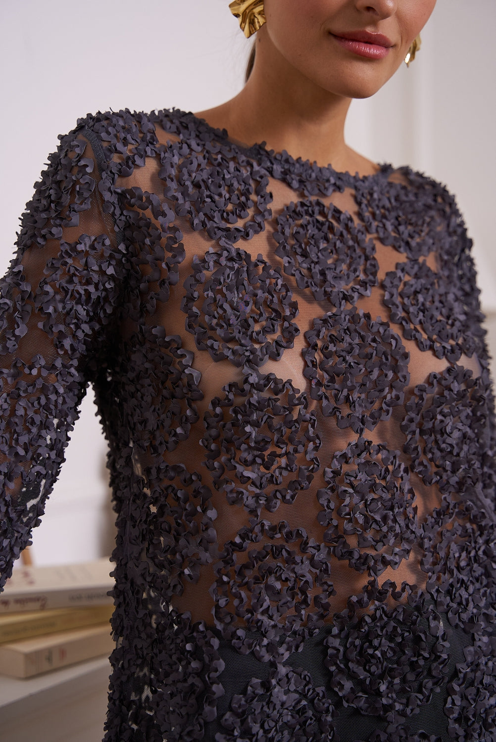Rosette Blouse