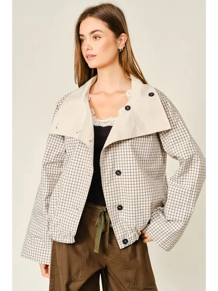 Parker Reversible Turtleneck Jacket