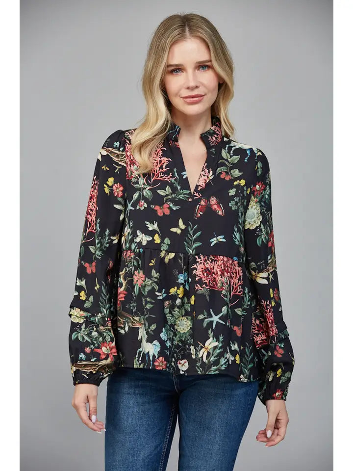 Savannah Floral Blouse