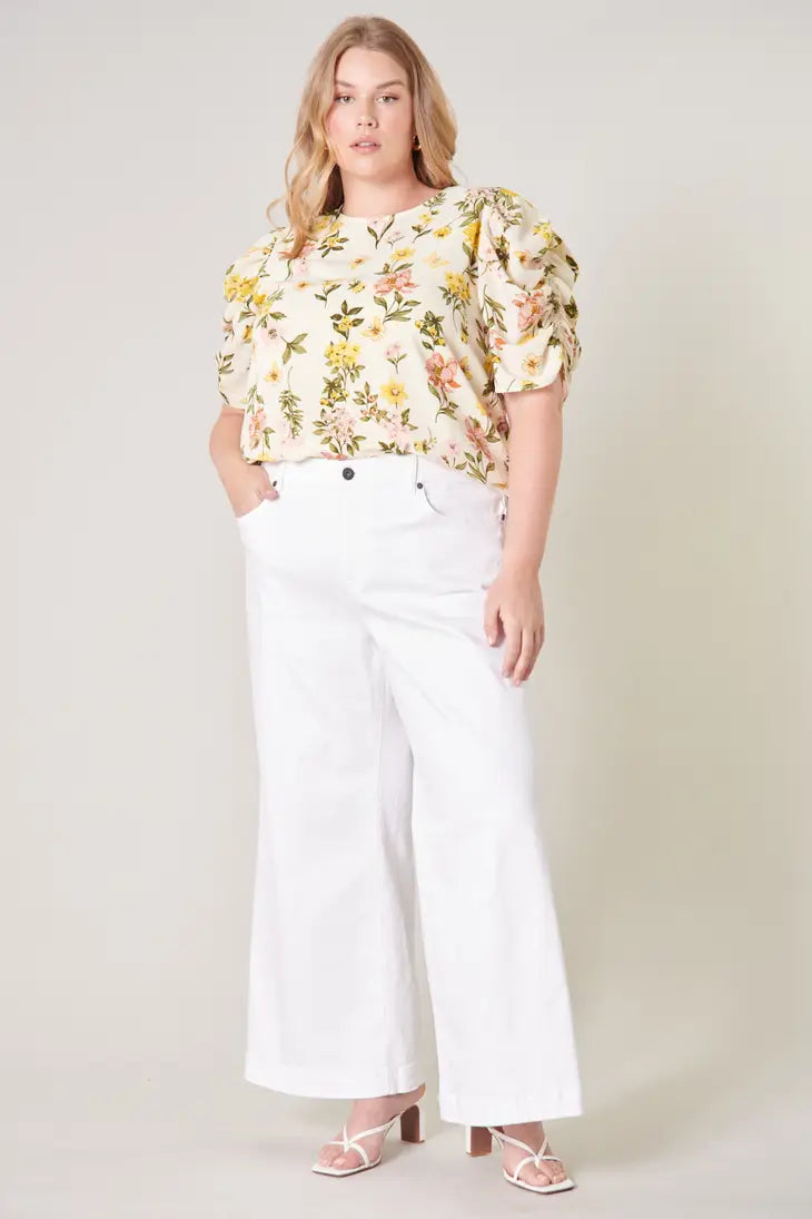 Ashlynn Floral Blouse - Curvy