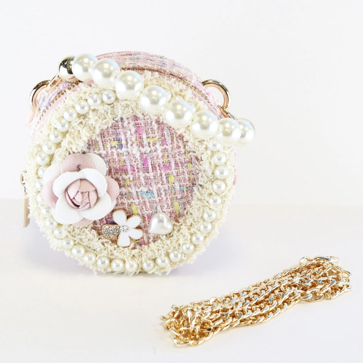 Emma Round Purse - Pink