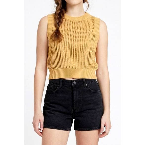 Abby Knit Crop Top