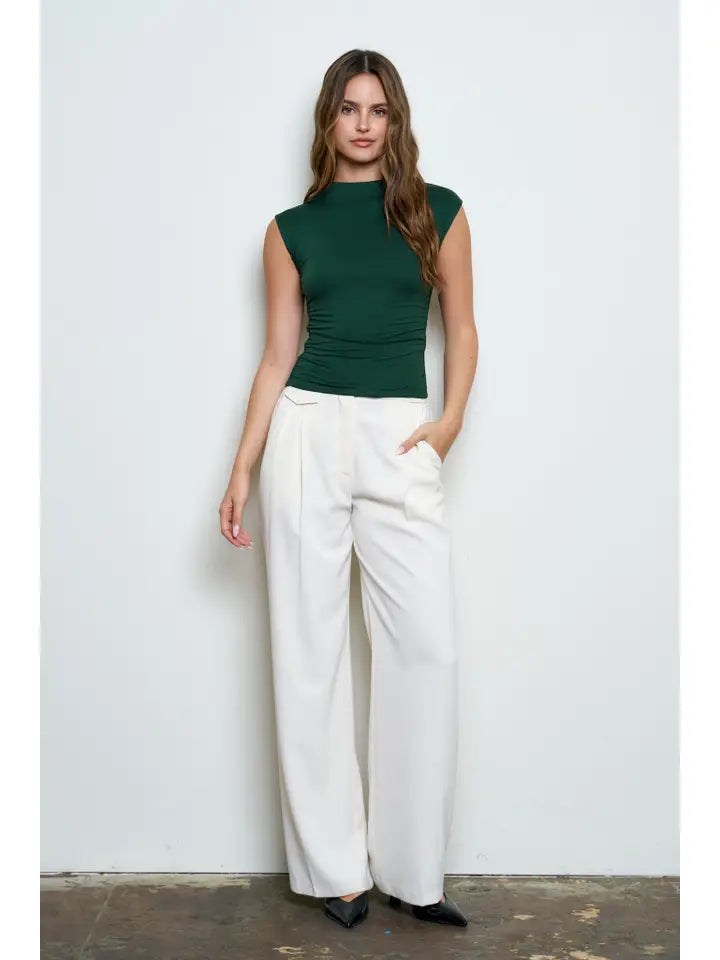 Diedra Top - Hunter Green