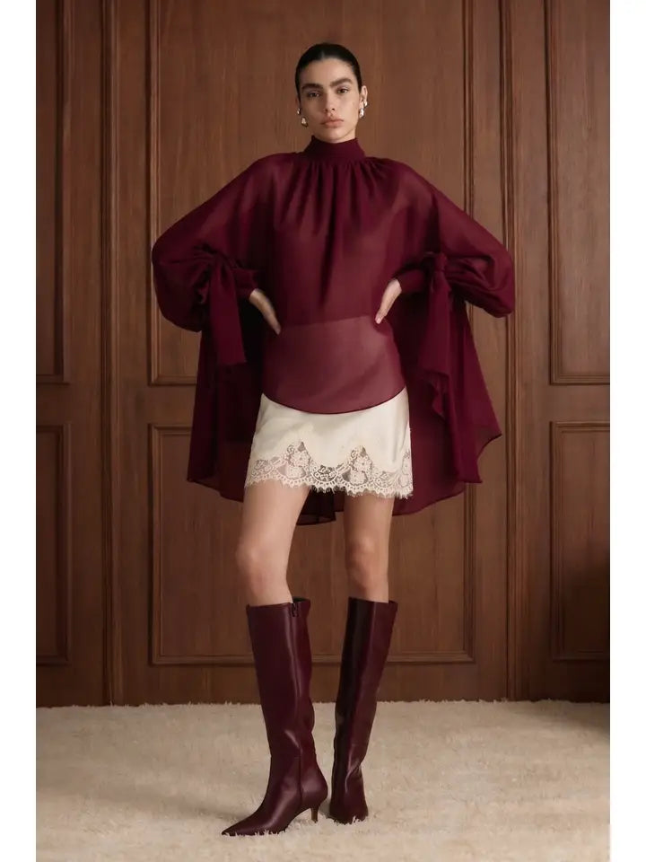 Davi Chiffon Blouse