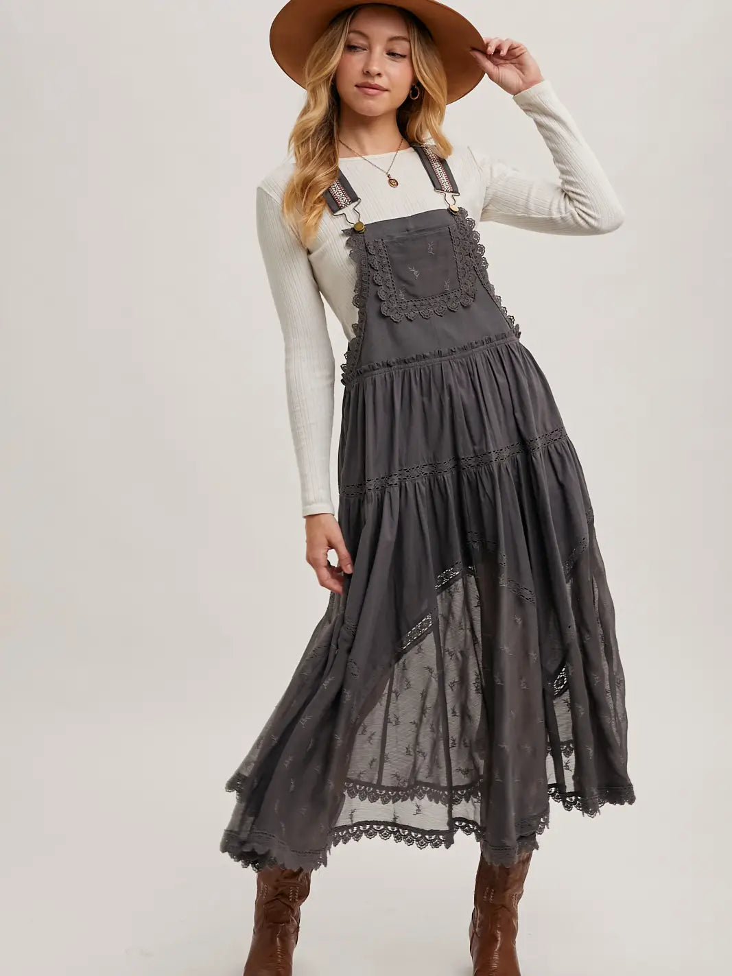 Dixie Overall Maxi Dress