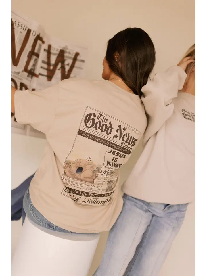 The Good News Easter Graphic Tee
