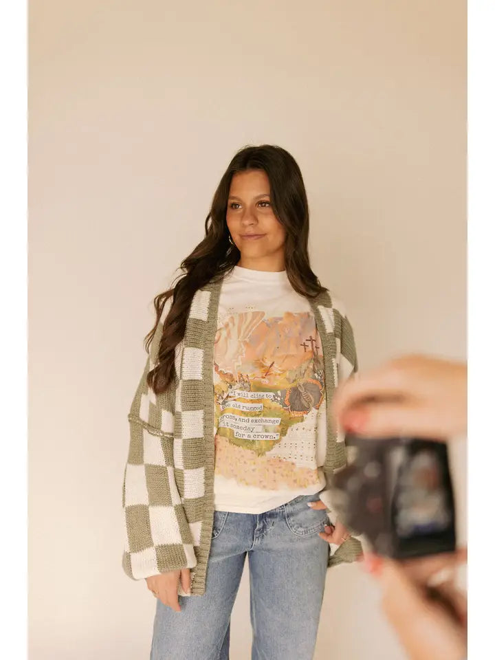 The Old Rugged Cross Easter Graphic Tee