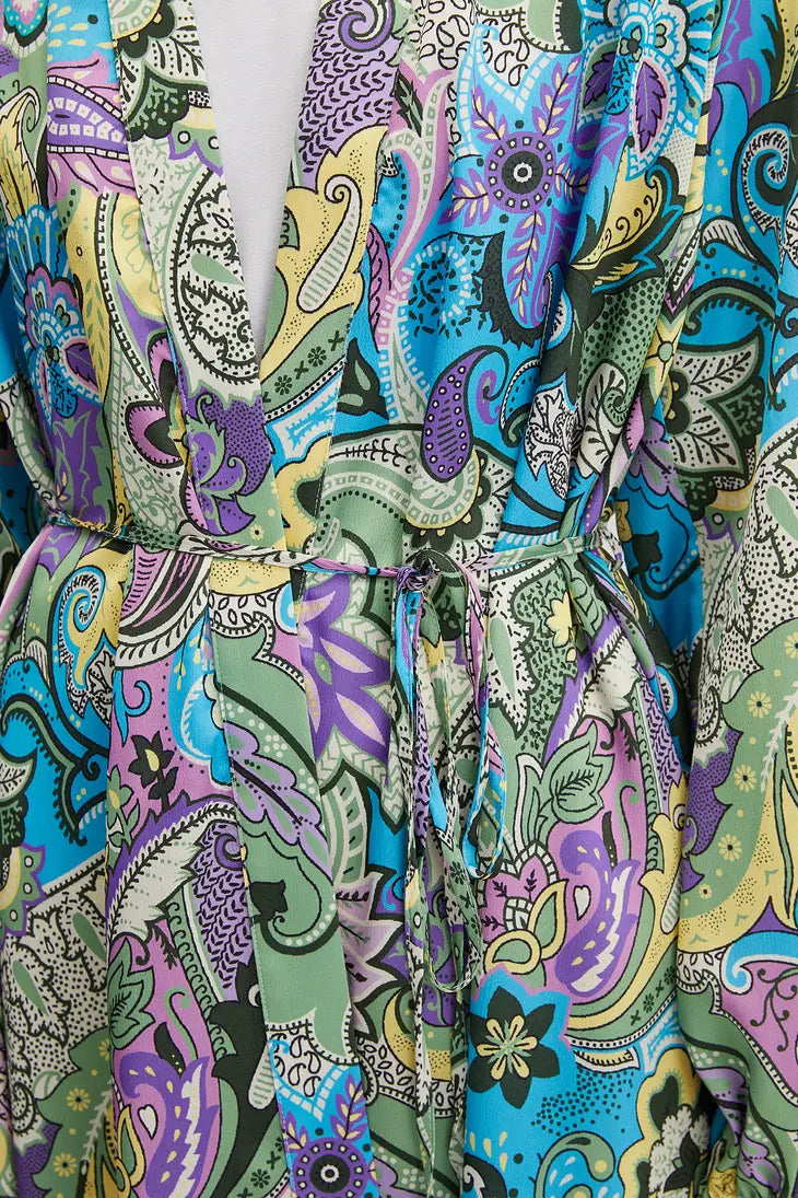 Floral Kimono Shirt