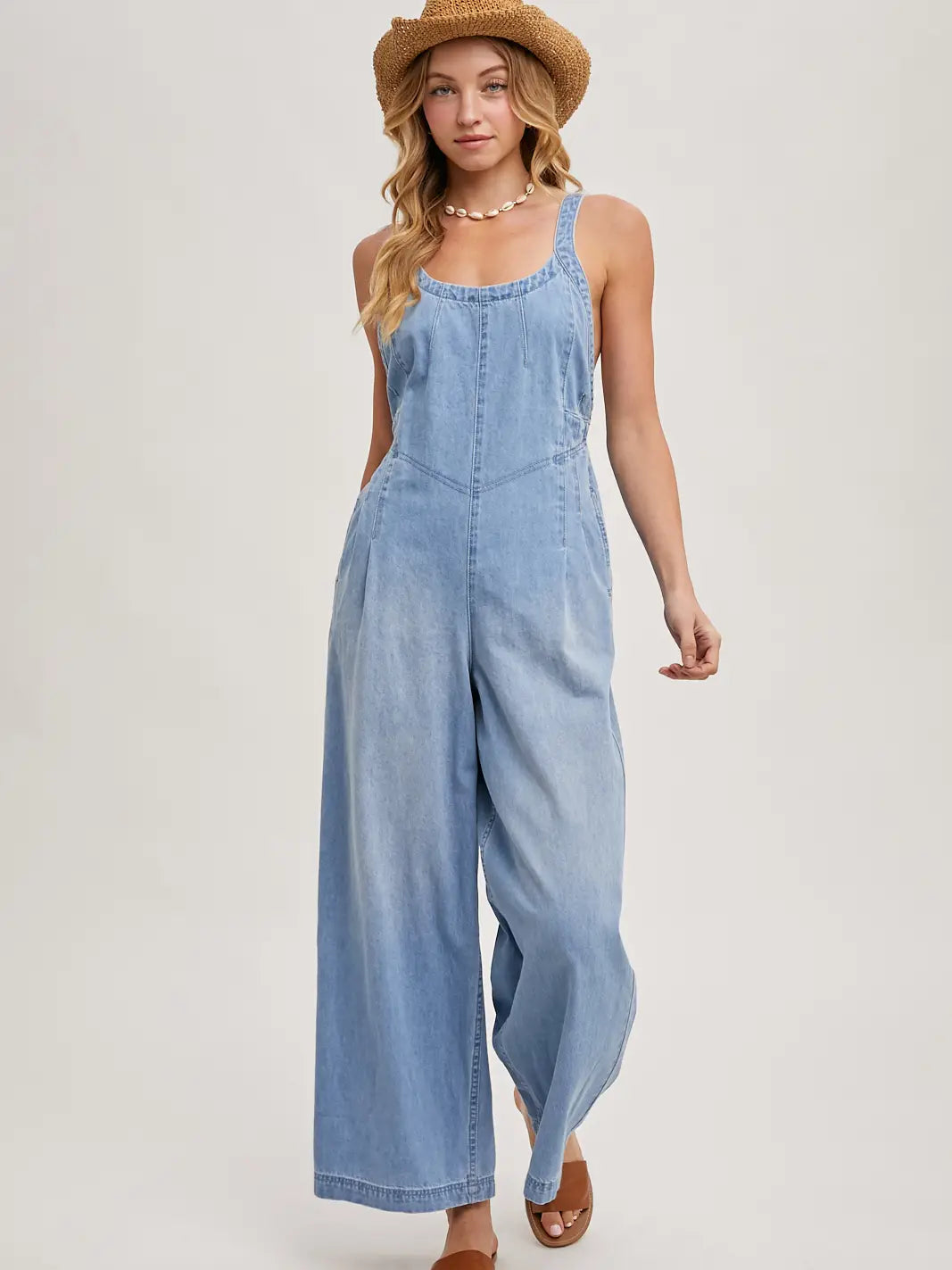 Donna Denim Jumpsuit
