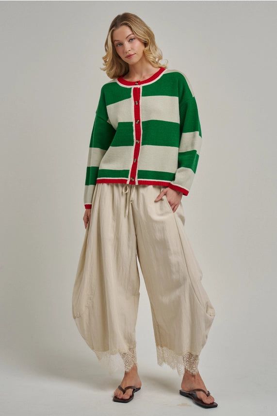 Luna Balloon Pants - Oatmeal