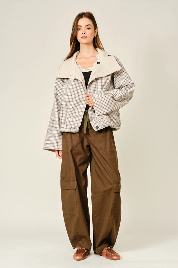 Parker Reversible Turtleneck Jacket
