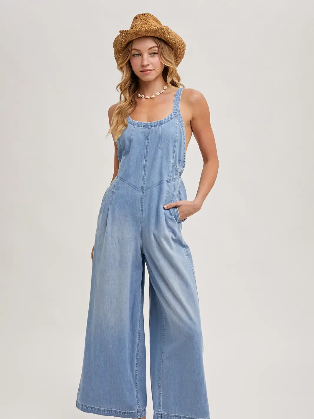 Donna Denim Jumpsuit