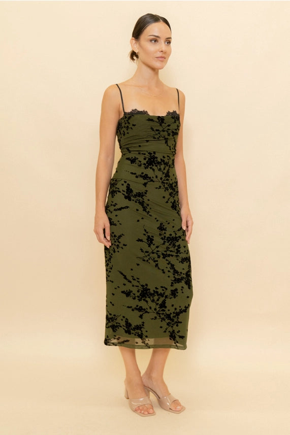 Aurora Dress - Olive