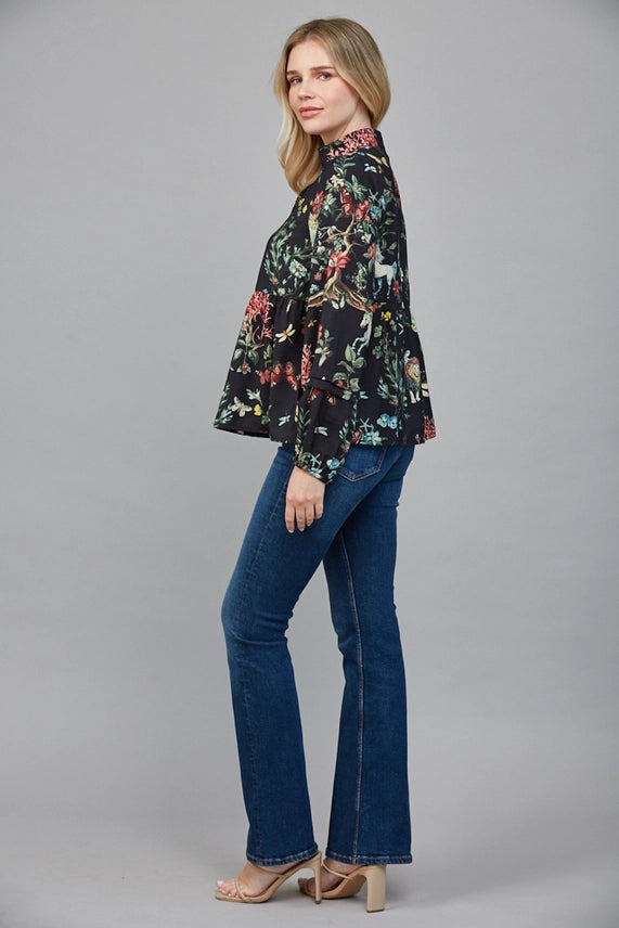 Savannah Floral Blouse