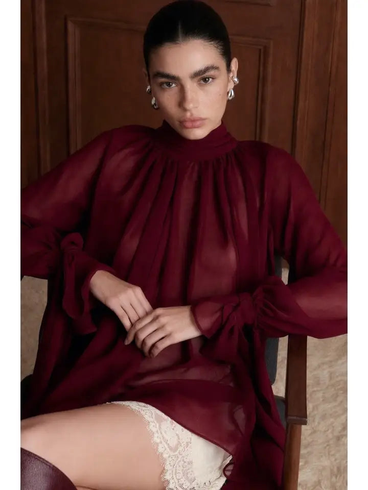 Davi Chiffon Blouse