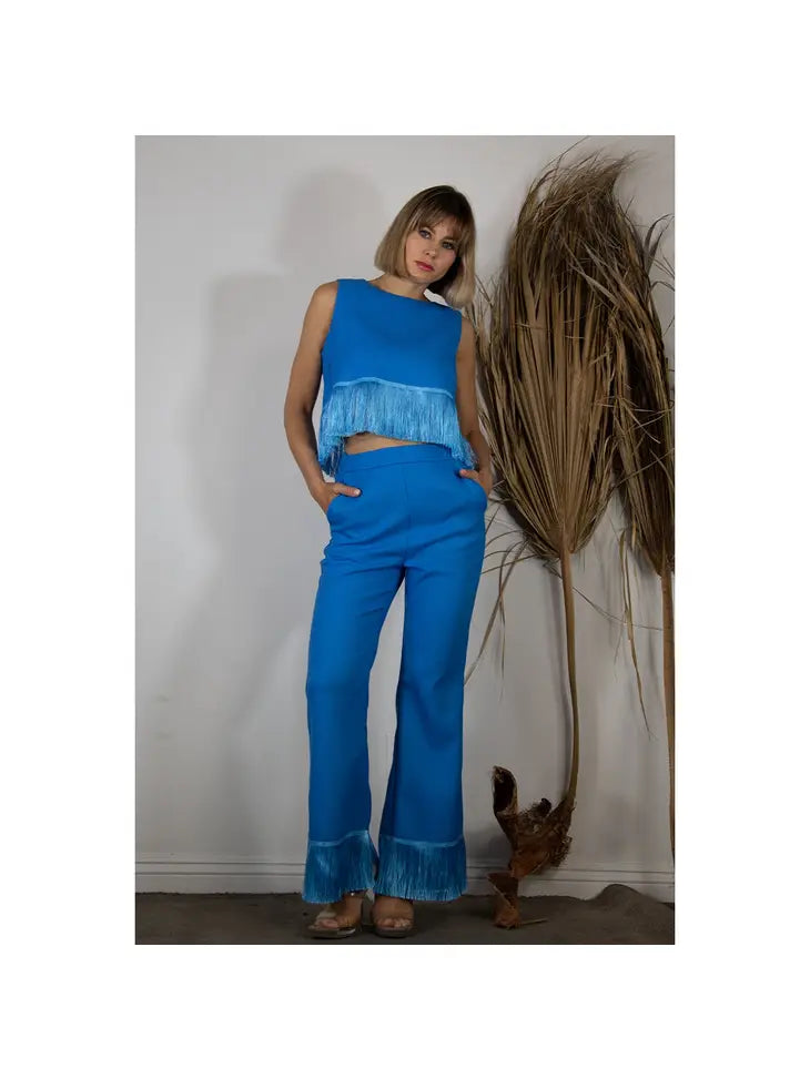 Zhana Tassle Pant Set (sold separately)