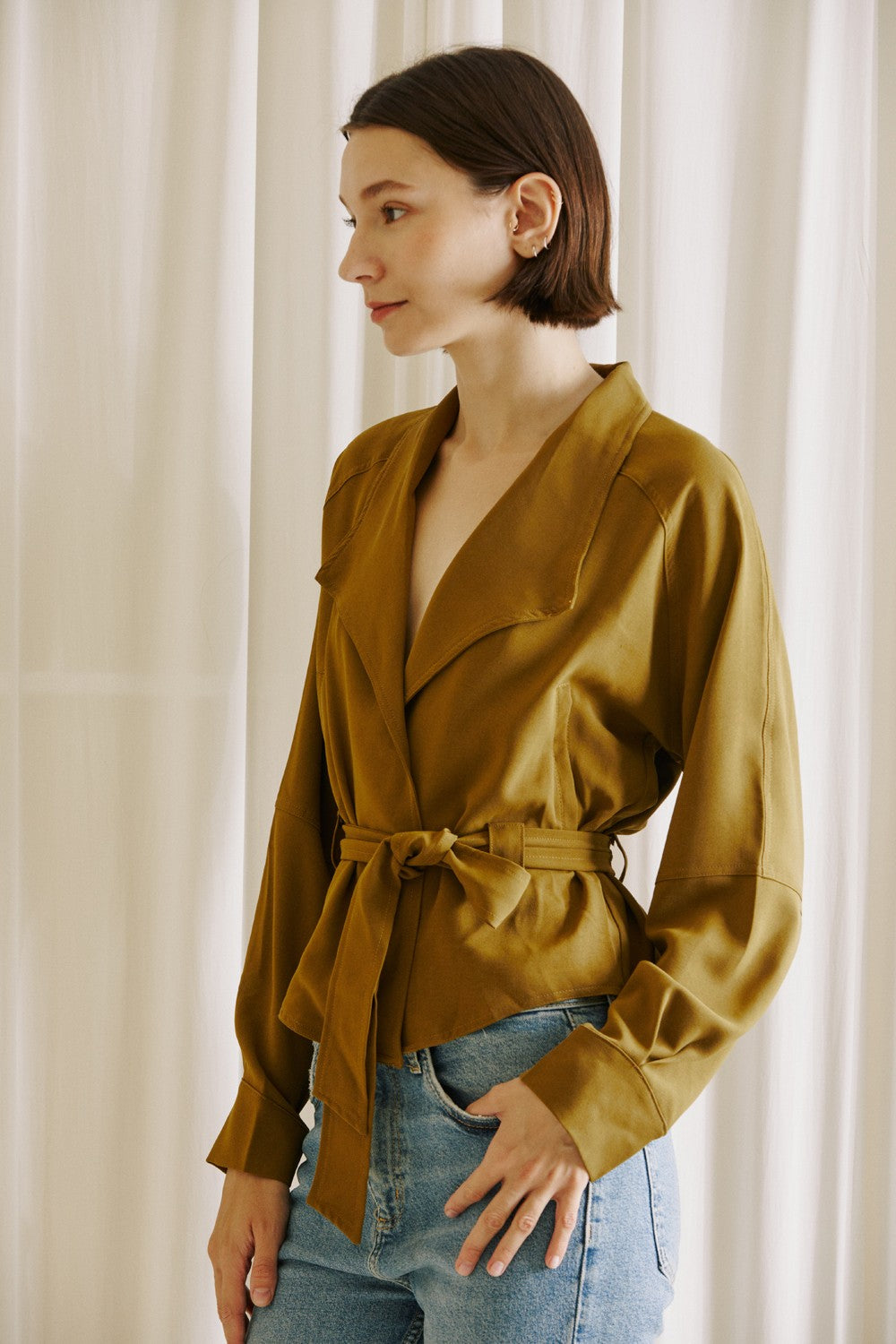 Ariel Light Weight Wrap Jacket
